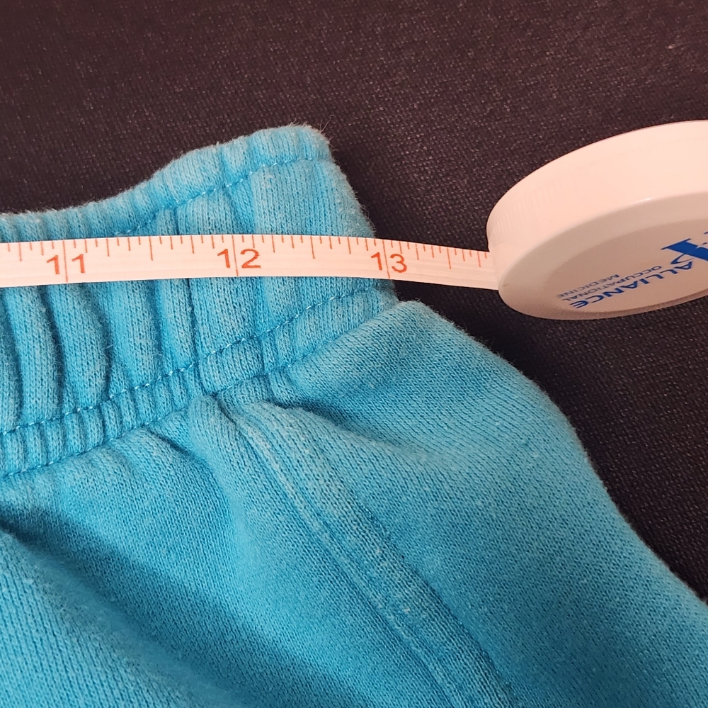 Blue Buttoned Shorts - Picture 6 of 9